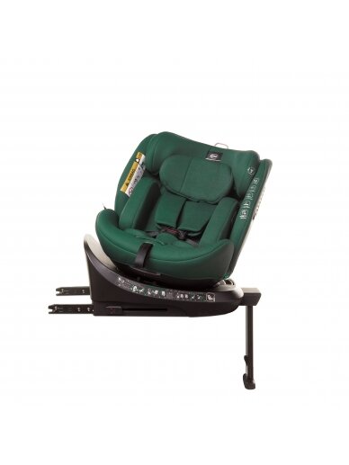 Autokrēsliņš 4Baby Enzo-fix, 0-36 kg., green 3