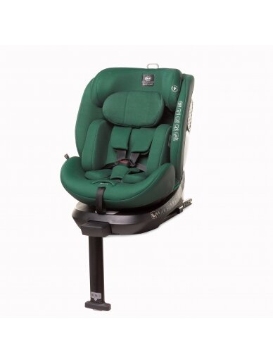 Autokrēsliņš 4Baby Enzo-fix, 0-36 kg., green