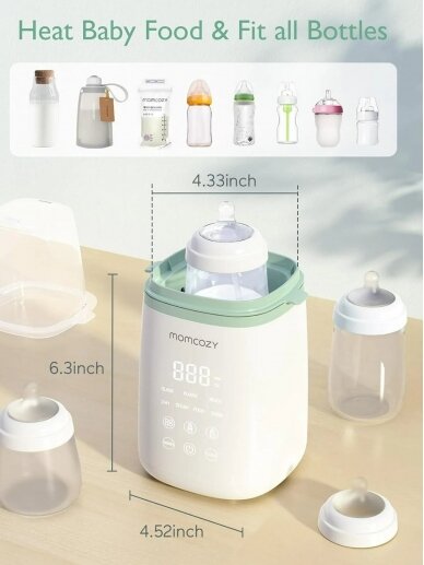 Momcozy Baby Bottle Warmer, 6-in-1 6