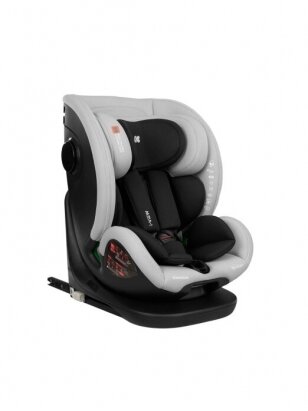 Car seat 40-150 cm i-View i-SIZE Light Grey, Kikkaboo