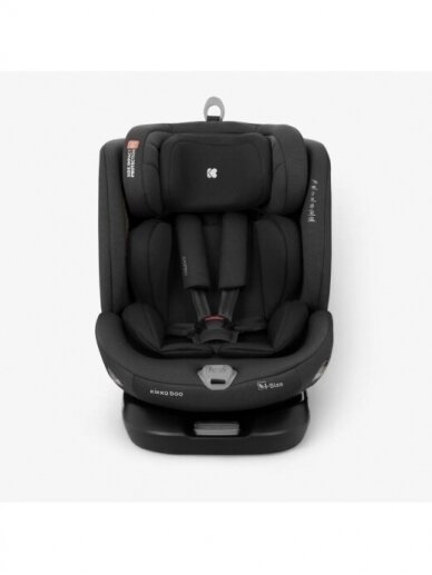 Car seat i-Size (40-150 cm), i-Moove Light Grey, Kikkaboo 7