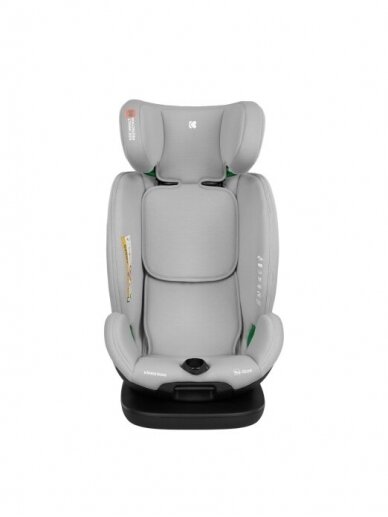 Car seat 40-150 cm i-View i-SIZE Light Grey, Kikkaboo 7