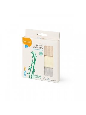 Dvieļi BabyOno Natural Bamboo 786, 3 gab