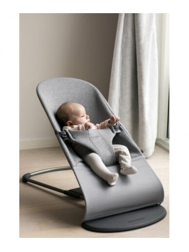 BABYBJÖRN šūpuļkrēsls Bliss , Light Grey, 3D Jersey 3