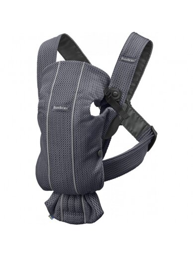 Babybjörn ķengursoma Baby Carrier Mini Mesh 3D, anthracite