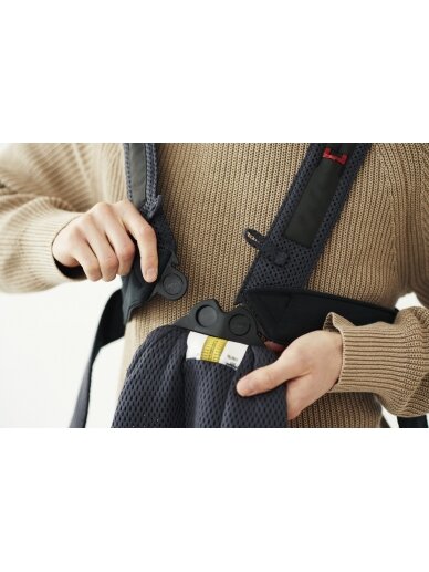 Ķengursoma Babybjörn Mini Carrier, Greige 3