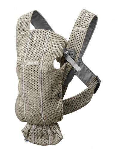 Ķengursoma Babybjörn Mini Carrier, Greige