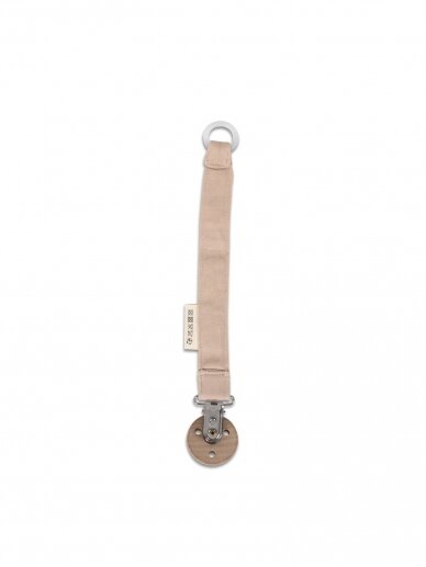 Filibabba pacifier holder Doeskin (sand) 2