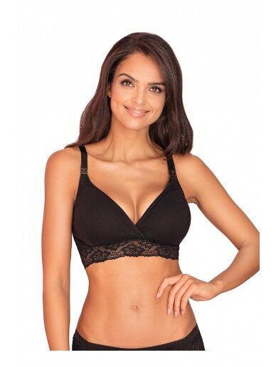 Nursing bra Daily, Momtobe (black)