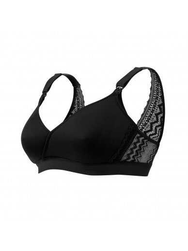 Maternity and nursing bra Serena by Cache coeur (black)