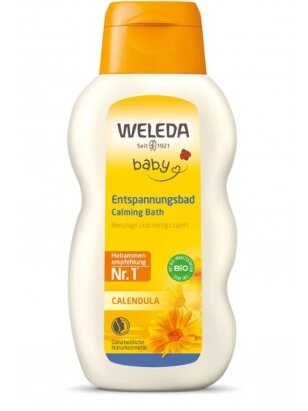 Weleda vannas piedeva, bērniem, kliņģerīšu, 200ml