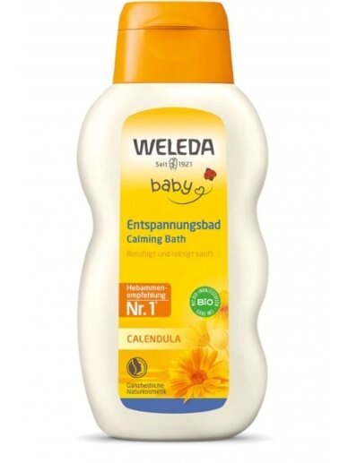 Weleda vannas piedeva, bērniem, kliņģerīšu, 200ml