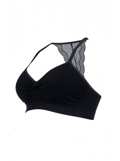 Maternity and nursing bra Serenity by Cache coeur (black)