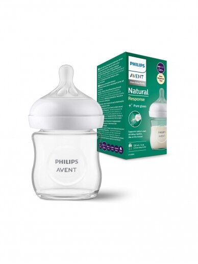 PHILIPS AVENT pudele 120ml Natural