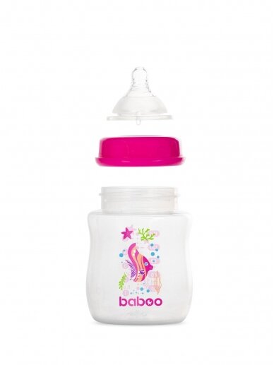 Barošanas pudelīte Baboo Sea Life, 150 ml, no 0 mēnešiem 1