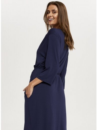 Robe for pregnant and nursing, Song, IF (blue) 5