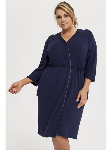 Robe for pregnant and nursing, Song, IF (blue) 2