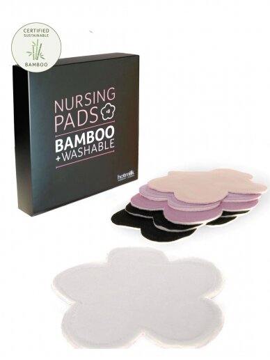 HotMilk Reusable Nursing Pads for Breastfeeding Mothers, 8 pcs.