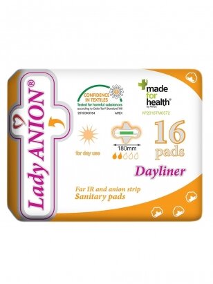 LADY ANION Dayliner higiēniskās paketes, 16 gab.