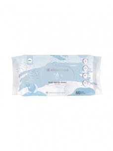 Pure Water Wipes 60 pcs, Kikkaboo