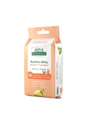 Bamboo Baby Pacifier & Toy Wipes