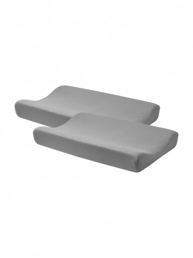 Development pole cover Jersey Gray 2 pcs. 50x70, Meyco