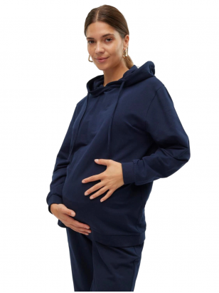 Maternity Jumper MLMILLE, Mama;licious (Blue)