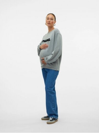 Jumper for pregnant and nursing MESINE, Mamalicious (Grey) 3