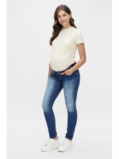 Mlessa maternity jeans, Mama;licious (medium blue) 1