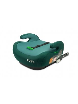 Caretero autokrēsliņš Puma Isofix-I-Size , 125-150 cm, emerald