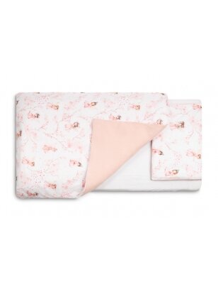 Gultas veļas komplekts SILLO 2 gab Fairy Pink 100x135cm