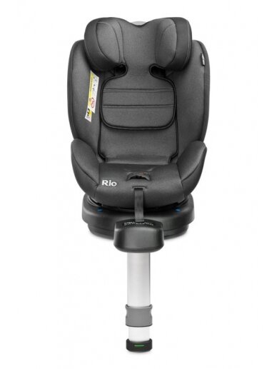 Autokrēsliņš Caretero Rio 0-18 kg, black 2