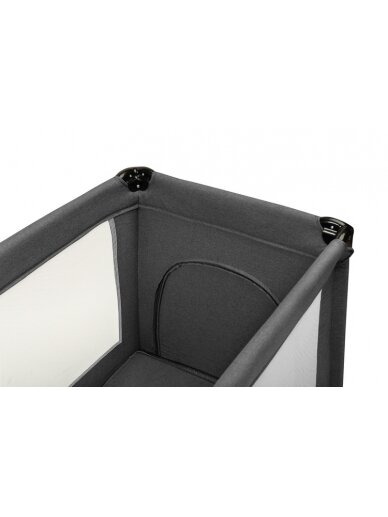 Caretero TRAVEL COT BASIC GRAPHITE 3