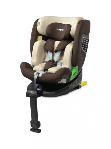 Autokrēsliņš Caretero Kamptos I size, 9-36 kg, beige 2