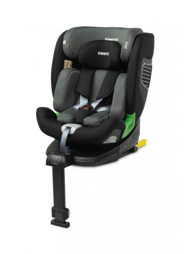 Autokrēsliņš Caretero Kamptos I size, 9-36 kg, grey 2