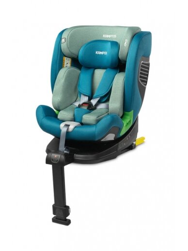 Autokrēsliņš Caretero Kamptos I size, 9-36 kg, blue 2