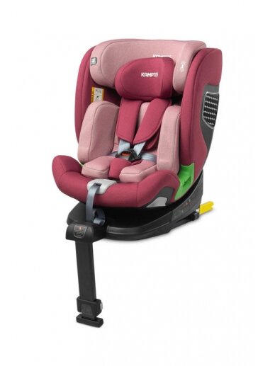 Autokrēsliņš Caretero Kamptos I size, 9-36 kg, dirty pink 6