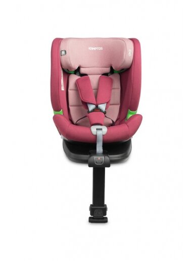 Autokrēsliņš Caretero Kamptos I size, 9-36 kg, dirty pink 10