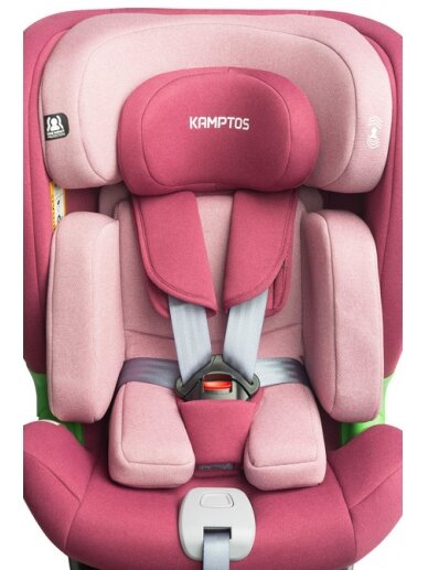 Autokrēsliņš Caretero Kamptos I size, 9-36 kg, dirty pink 13