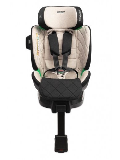 Autokrēsliņš Caretero Turox I-Size, 0-18 mēn, Beige 6