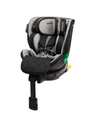 Autokrēsliņš Caretero Turox I-Size, 0-18 mēn, Grey 4