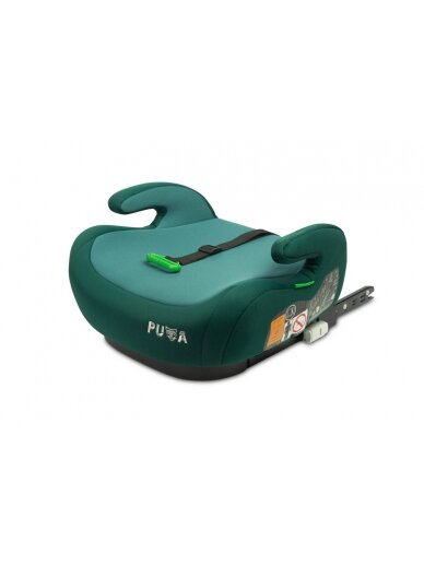 Caretero autokrēsliņš Puma Isofix-I-Size , 125-150 cm, emerald 1