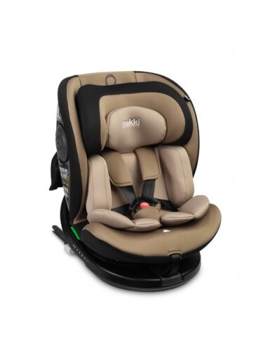 Autokrēsliņš Caretero Mokki I-Size, 0-36 kg, beige 1