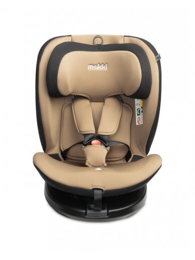 Autokrēsliņš Caretero Mokki I-Size, 0-36 kg, beige 7