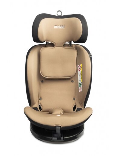 Autokrēsliņš Caretero Mokki I-Size, 0-36 kg, beige 8