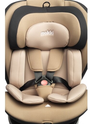 Autokrēsliņš Caretero Mokki I-Size, 0-36 kg, beige 15