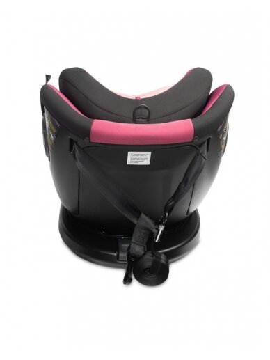 Autokrēsliņš Caretero Mokki I-Size, 0-36 kg, Dirty pink 5