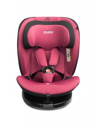 Autokrēsliņš Caretero Mokki I-Size, 0-36 kg, Dirty pink 7