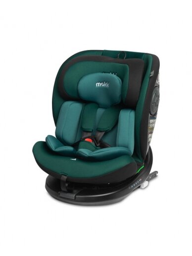 Autokrēsliņš Caretero Mokki I-Size, 0-36 kg, Emerald 4