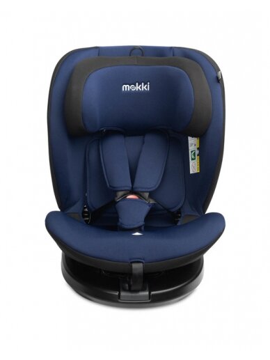 Autokrēsliņš Caretero Mokki I-Size, 0-36 kg, navy 7